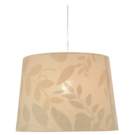 Lampy-sufitowe - tkaninowy abażur kwitowy motyw 1xe27 mirage 31-03218 candellux 