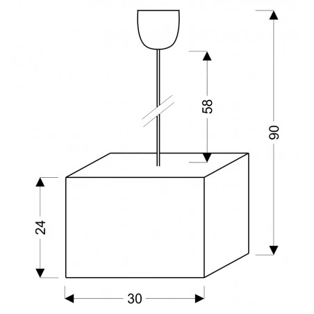 Lampy-sufitowe - kwadratowa lampa sufitowa szara 1xe27 60w basic 31-06103 candellux 