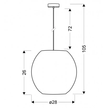 Lampy-sufitowe - zielona lampa wisząca z kryształkami 1xe27 rica 85-10523 candellux 