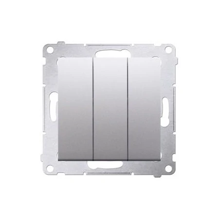 Wylaczniki-potrojne - włacznik potrójny srebrny mat dw31.01/43 simon 54 kontakt-simon 
