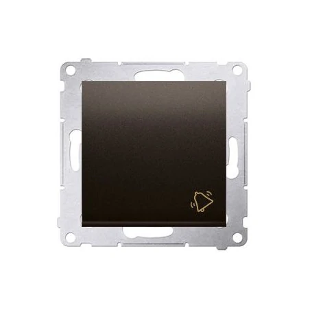 Wlaczniki-i-przyciski-dzwonkowe - przycisk dzwonek brąz mat dd1.01/46 simon 54 kontakt-simon 