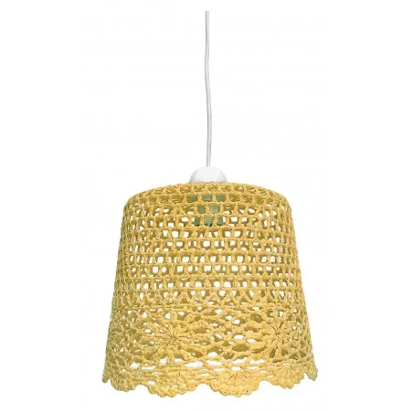 Lampy-sufitowe - lampa wisząca w stylu folkowym 27 1x60w e27 nonna 31-38494 candellux 