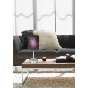 EMILY LAMPA GABINETOWA 1X40W E14 BRĄZOWA