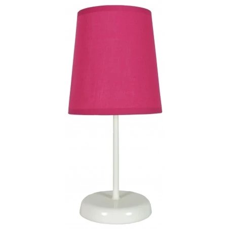 Lampki-nocne - lampa stołowa w kolorze fuksji 1x40w e14 gala 41-98415 candellux 