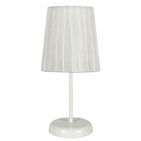 Lampki-nocne - klasyczna lampka nocna biała 1x40w e14 rifasa 41-40848 candellux 