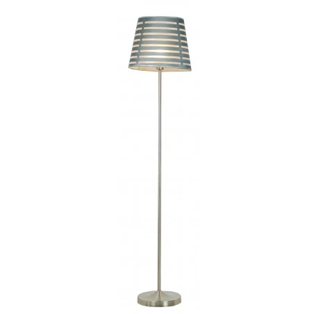Lampy-stojace - lampa podłogowa szara o wysokości 153cm 1x60w e27 segin 51-19007 candellux 