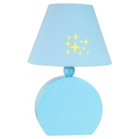 Oswietlenie-do-pokoju-dzieciecego - lampa nocna w oryginalnym niebieskim kolorze 1x40w e14 ofelia 41-62461 candellux 