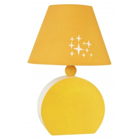Oswietlenie-do-pokoju-dzieciecego - lampka stołowa wykonana z podstawy mdf 1x40w e14 ofelia 41-62478 candellux 