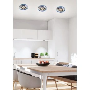 Oswietlenie - chromowe oczko sufitowe gu10 50w+led smd 1w 230v ss-23 candellux 