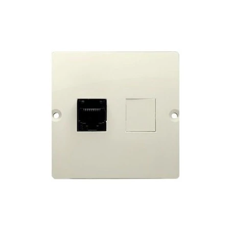Gniazda-telefoniczne - beżowe gniazdo telefoniczne pojedyncze rj12 bmt1.02/12 simon basic kontakt-simon 