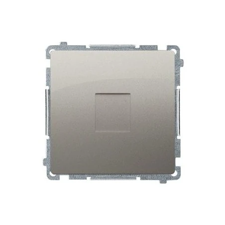 Zaslepki - satynowa zaślepka z mostkiem bmps.01/29 simon basic kontakt-simon 