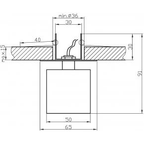 Oprawy-sufitowe-stale - oprawa sufitowa kryształ pomarańcz g4 12v sk-18 2280168 candellux 