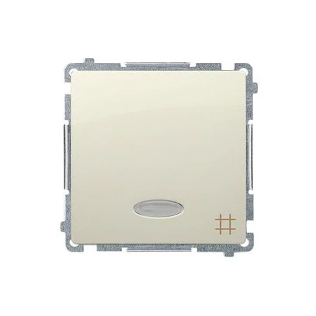 Wylaczniki-krzyzowe - beżowy włącznik krzyżowy z podświetleniem led kolor niebieski bmw7l.01/12 simon basic kontakt-simon 