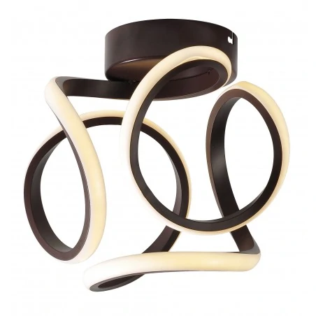 Lampy-sufitowe - ozdobna lampa sufitowa douglas 11w led 4000k apeti a0005-210 candellux 