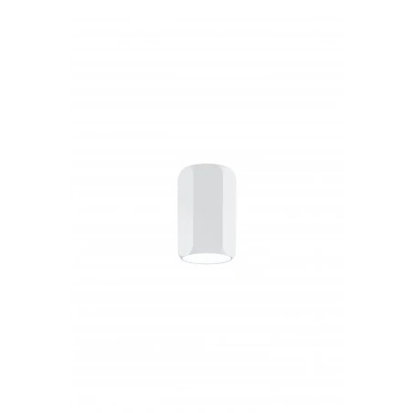 Oprawy-sufitowe - oprawa sufitowa biała sześciobok na żarówkę gu10 25w 2282855 candelllux 