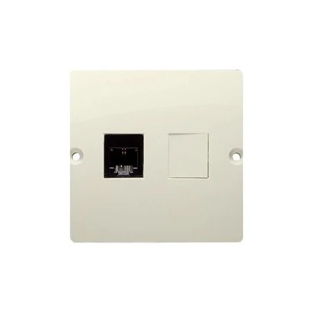 Gniazda-telefoniczne - beżowe gniazdo telefoniczne pojedyncze rj11 bmtf1.02/12 simon basic kontakt-simon 