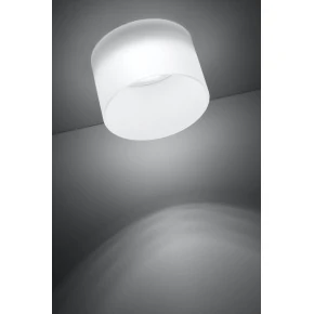 LAMPA SUFITOWA TUBA 1X50W GU10 MROŻONY ŚR. 7,8 CM