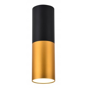 Oprawy-sufitowe - promocja oprawa sufitowa tuba czarny/złoty o mocy 15w gu10 2282688 candellux 
