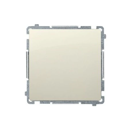 Wylaczniki-typu-swiatlo-zwierne - beżowy przycisk pojedynczy zwierny bez piktogramu bmp1.01/12 simon basic kontakt-simon 