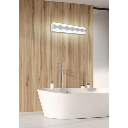 Kinkiety-lazienkowe - biały kinkiet o zmiennej temperaturze barwowej led 10w 3000/4000/6500k front 21-72825 candellux 