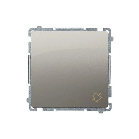 Wlaczniki-i-przyciski-dzwonkowe - satynowy przycisk dzwonek (moduł) szybkozłączka bmd1.01/29 simon basic kontakt-simon 