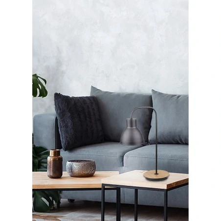 Lampki-biurkowe - elegancka lampka z drewnianą podstawą vario candellux 41-73488 