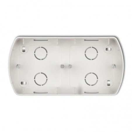 Puszki-natynkowe - pth-2 puszka montażowa podwójna pozioma trend karlik 