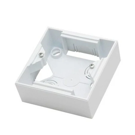 Puszki-natynkowe - puszka instalacyjna naścienna biała pnp-w/00 kier ospel 