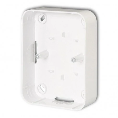 Puszki-natynkowe - pa-125 puszka montażowa natynkowa do gniazd podwójnych liza karlik 