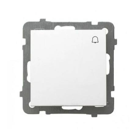 Wlaczniki-i-przyciski-dzwonkowe - przycisk dzwonkowy biały łp-6g/m/00 as ospel 