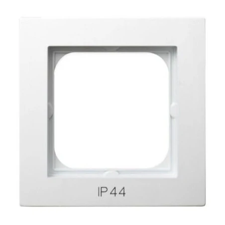 Ramki-instalacyjne - ramka pojedyncza biała ip44 rh-1g as ospel 
