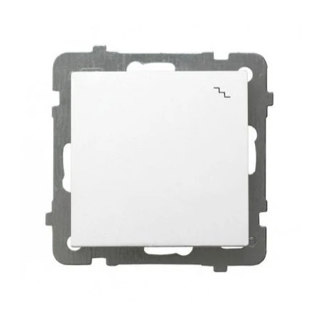 Wylaczniki-schodowe - biały włącznik schodowy podtynkowy łp-3g as ospel 