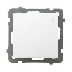  Biały włącznik krzyżowy ŁP-4G AS OSPEL 