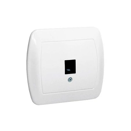 Gniazda-telefoniczne - białe gniazdo telefoniczne pojedyncze rj11 at1e/11 simon akord kontakt-simon 