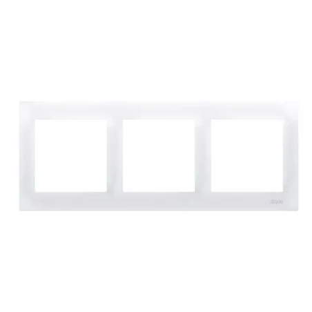 Ramki-instalacyjne - biała ramka potrójna dr3/11 simon 54 premium kontakt-simon 