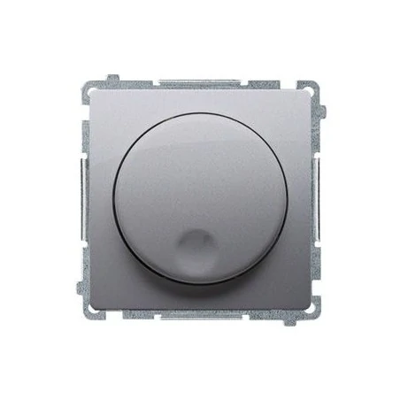 Regulatory-oswietlenia - ściemniacz naciskowo-obrotowy inox bms9t.01/21 simon basic kontakt-simo 