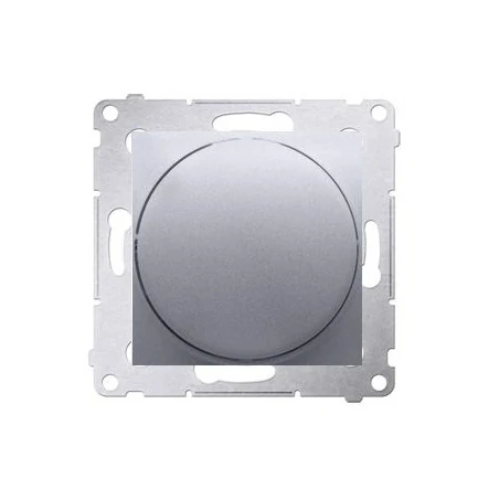 Regulatory-oswietlenia - ściemniacz do led naciskowo-obrotowy jednobiegunowy srebrny mat ds9l.01/43 simon 54 kontakt-simon 