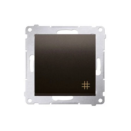 Wylaczniki-krzyzowe - włącznik krzyżowy brąz mat dw7.01/46 simon 54 kontakt-simon 