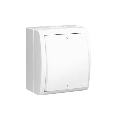 Wylaczniki-podwojne - włącznik dwubiegunowy bryzgoszczelny biały 10ax aqw2/11 simon aquarius kontakt-simon 