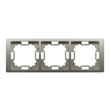Ramki-instalacyjne - ramka potrójna satynowa  bmrc3/29 simon basic neos kontakt-simon 