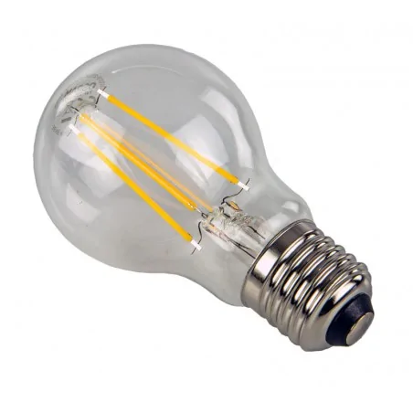Gwint-trzonek-e27 - żarówka led z filamentami z gwintem e27 7w-60w 806lm ciepła 2700k value classic osram 