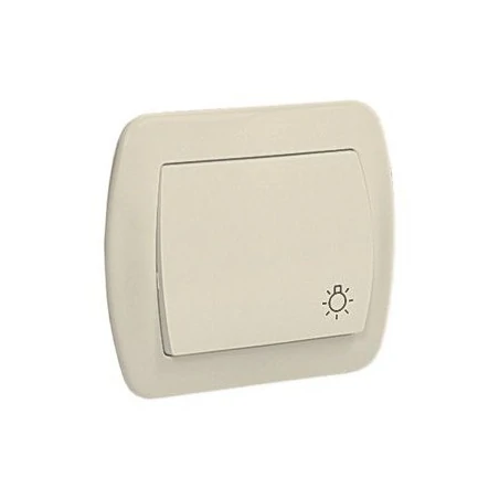 Wylaczniki-typu-swiatlo-zwierne - beżowy przycisk zwierny światło as1/12 simon akord kontakt-simon 