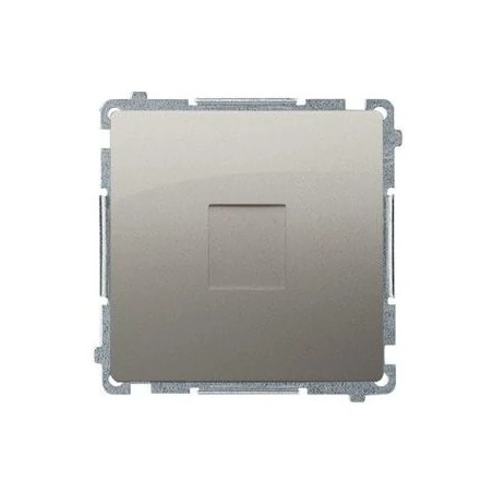 Osprzet-produkty-uzupelniajace - satynowa zaślepka bez mostka bmp/29 simon basic kontakt-simon 