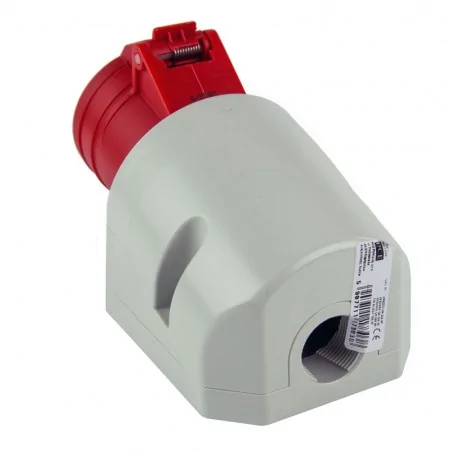 Gniazda-silowe - gniazdo siłowe natynkowe stałe na 4 bolce 32a 4p 400v ip44 124-6_b pce 