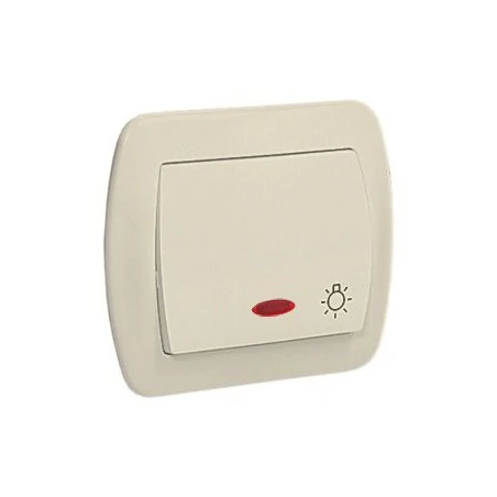 Wylaczniki-typu-swiatlo-zwierne - beżowy przycisk zwierny światło z podświetleniem as1l/12 simon akord kontakt-simon 