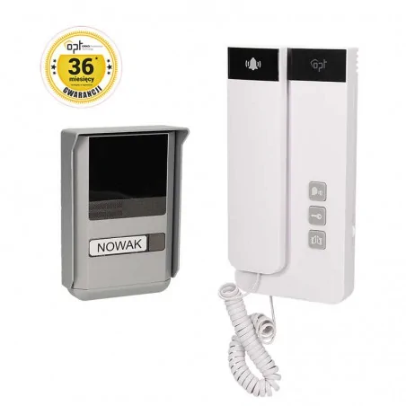 Domofony - natynkowy zestaw domofonowy jednorodzinny salem orno 