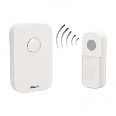 Dzwonki-do-drzwi - dzwonek bezprzewodowy 230v z learning system fado ac or-db-kf-135 orno 