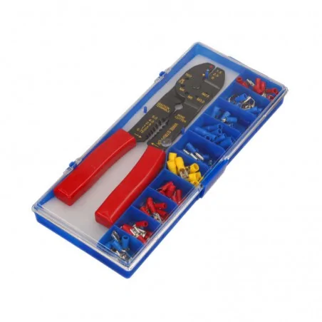 Szybkozlaczki - zaciskarka konektorów + zestaw tulejek 10x10 or-ae-13136 orno 