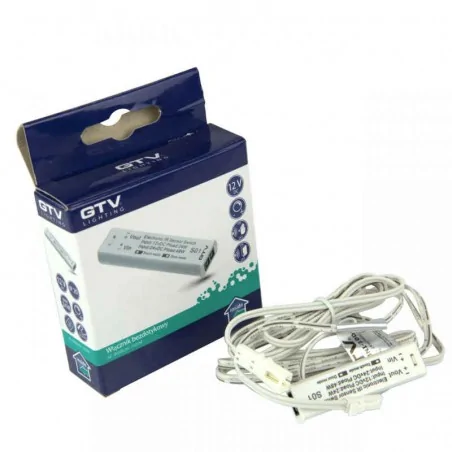 Zestawy-sterowania-bezprzewodowego - włącznik bezdotykowy uniwersalny biały 12v dc ae-wbbuni-10dim gtv 