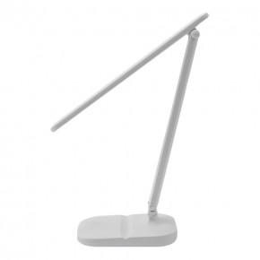 Lampki-biurkowe - składana lampka led na biurko biała 5w zet 03724 ideus 